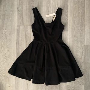 NWT Black skater dress